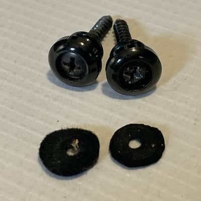 2000's Era Indonesian Ibanez RGR320EX RG & S Series Black Strap Buttons image 1