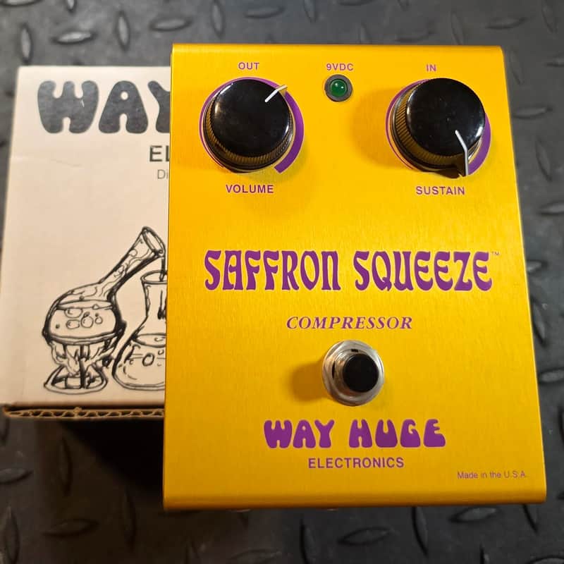 Way Huge SQ1 Saffron Squeeze Compressor 1999 V1 Original Vintage - Anodine Casing Comp SQ-1 image 1