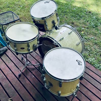 Slingerland Radio King 1950 - White Marine Pearl image 6
