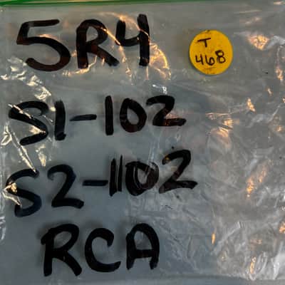 1962 RCA 5R4GYB Vintage Brown Base Black Plate Side D Getter Rectifier Tube!T468 image 7
