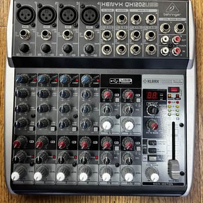 BEHRINGER XENYX QX1202USB 12 INPUT 2 BUS MIXER W/FX/USB (USED) image 2