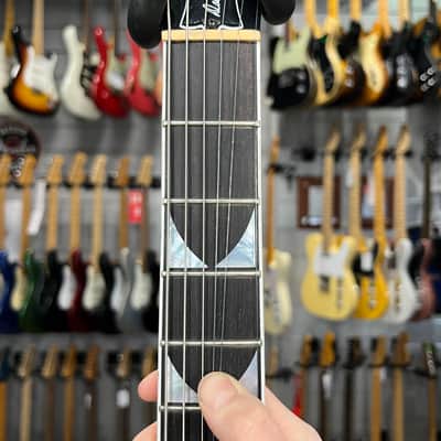 Gibson   Dave Mustaine Signature Silver Metallic Sparkle image 4