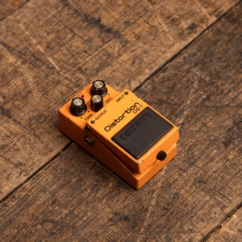 Boss DS-1 Distortion (Black Label) 1982 - 1988 - Orange image 1