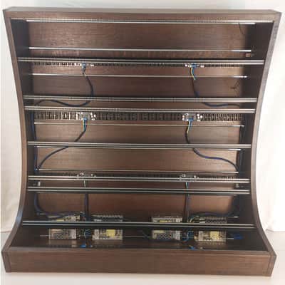 20U / 168hp Eurorack case MARIZILLA • Dark Oak • Powered image 6