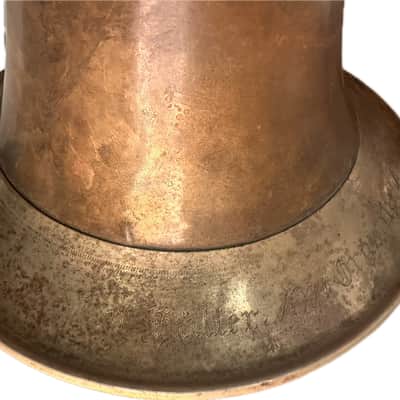 Anton Füller No. 188 Antique Tenor Horn – Graslitz i/B Bohemia – Abalone Keys – Fully Playable image 3