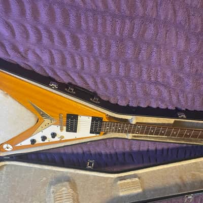 Epiphone Popa Chubby Signature Flying V 2001 - 2003 - Korina image 16