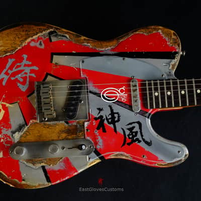 Fender Telecaster Kamikaze Series 2nd Generation Made in USA  by EGC Heavy Aged Relic Rare image 5