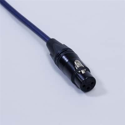 Noah'sark PASSGO BLUE XFT Cable (1.5m) (Passgo Blue) (Line Cable) (XLR Female - TRS) (XLR(F)-6.3 (3-pole)) (Made in Japan) image 3