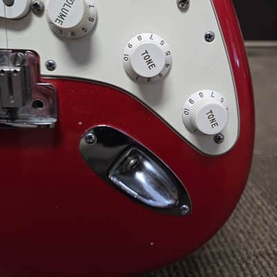Fender American Stratocaster 2002 - Chrome Red image 6