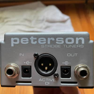 Peterson VS-S2 StroboStomp 2 Strobe Pedal Tuner 2000s - Silver image 5