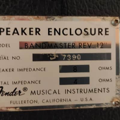 Fender Bassman 100 2-Channel 100-Watt Guitar Amp Head + Bandmaster Rev. 12" speaker imagen 16