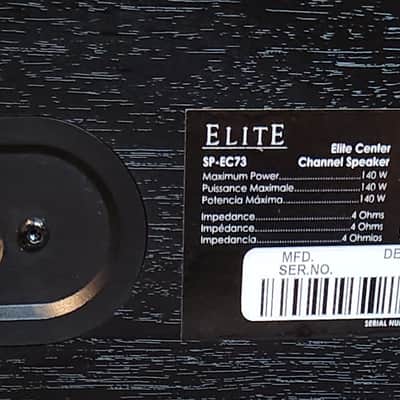 Pioneer Pioneer Elite SP-EC73 is a 2-way center channel speaker 2010 - Black image 6