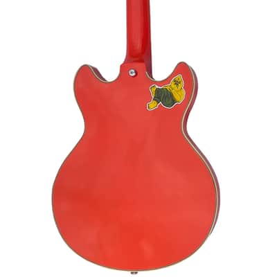D'ANGELICO PREMIER MINI DC - FIESTA RED WITH BAG image 4