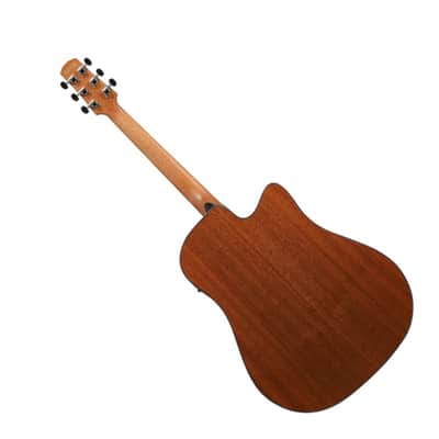Ibanez AAD51LCE Lefty Acoustic-Electric Guitar – Left-Handed Advanced Acoustic Series, Dark Violin Sunburst image 3