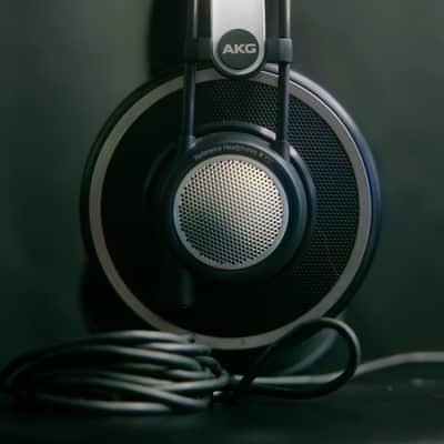 AKG K702 Varimotion Open-Back Studio Headphones 2010s - Black image 2