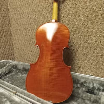 Detroit Violin Company Black Mountain 3/4 Violin serial 456114 - Natural image 3