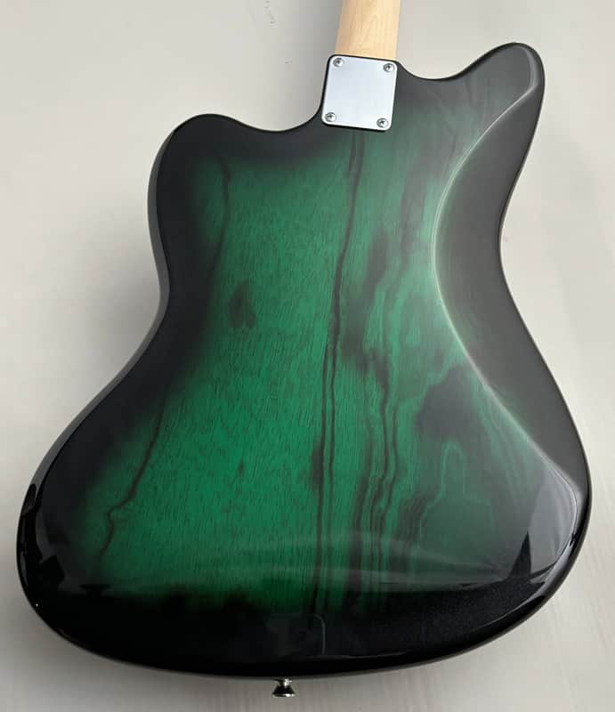ギター Psychederhythm Psychomaster 2024 Psychederhythm Psychomaster 2024 - Burn Green Black Metallic Burst