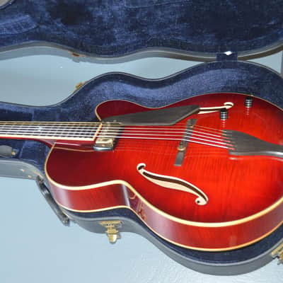 Peerless Leela (16" Cremona) 40th anniversary model Ruby Sunburst, one of 50 made image 16