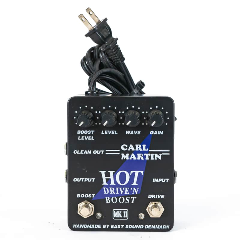 Carl Martin Hot Drive and Boost MKII Overdrive Guitar Effect Pedal image 1
