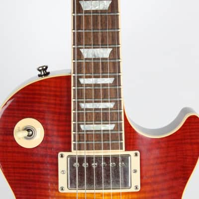 2004 Vintage Gibson Les Paul Standard Premium Plus Cherry Burst AAA Maple Flame Top ~Good Wood Era~ +OHSC USA image 12