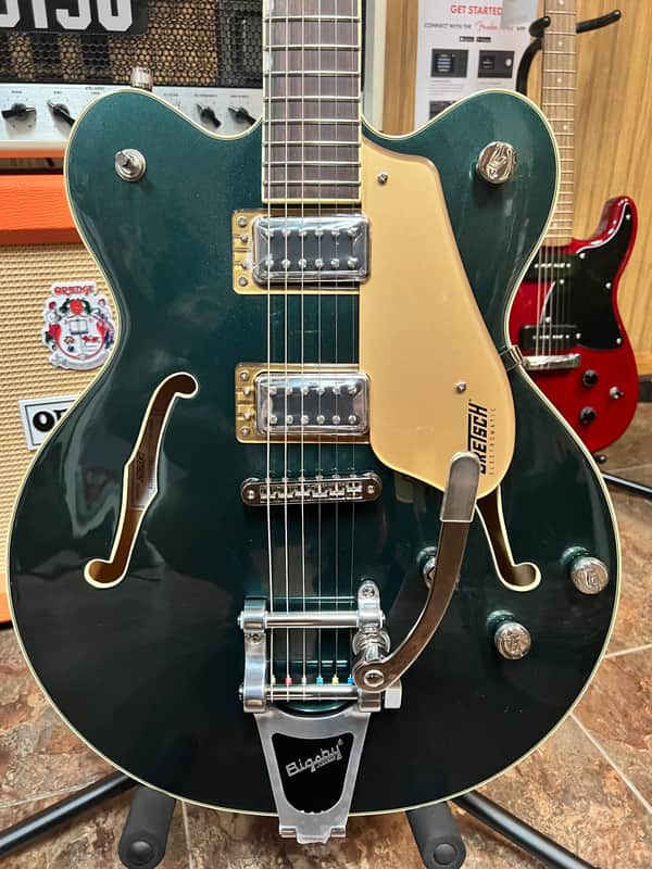 Gretsch G5622T Electromatic Center Block Double-Cut with Bigsby 2024 - Present - Cadillac Green image 1