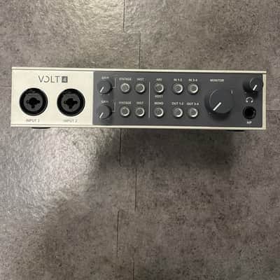 Universal Audio Volt 4 USB-C Audio Interface 2022 - Present - Gray image 3