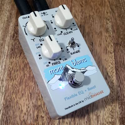Handbuilt boutique flexible EQ pedal with Clean Boost/Cut image 4