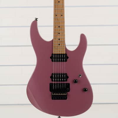 Suhr Modern Custom Firehouse Guitars Exclusive Electric Guitar, Roasted Maple Fingerboard, Burgundy Mist image 1