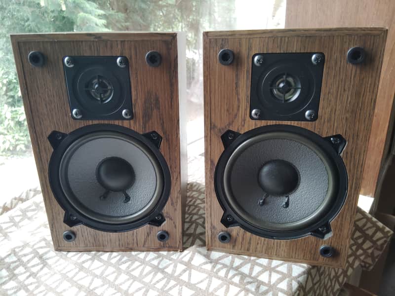 Altec Lansing Model 75 2 Way Bookshelf Speakers 80s