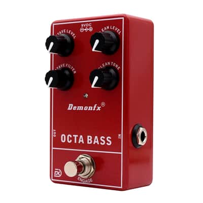 Octa Bass Analog Bass Octave Bass Guitar Effect Pedal True Bypass image 3