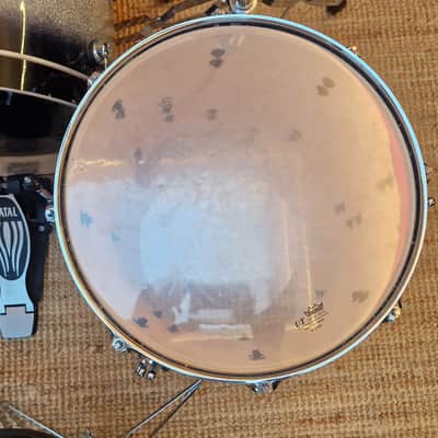 Natal Arcadia Poplar 18'' Full Drum Kit Black Galaxy Burst - Black Galaxy Burst image 6
