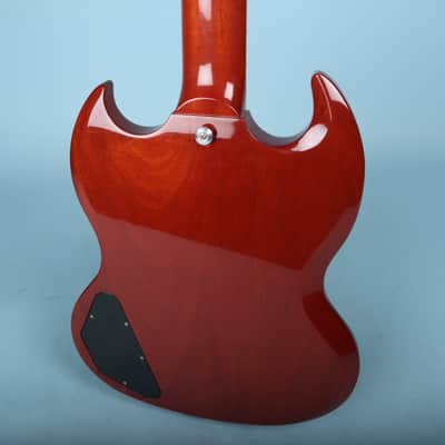 2020 Gibson SG Standard '61 Sideways Vibrola Vintage Cherry image 6