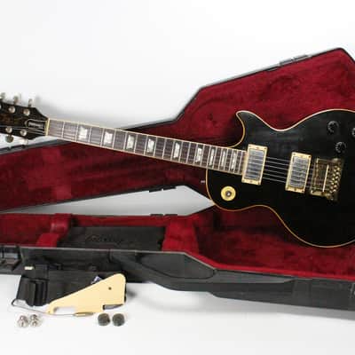1978 Gibson Les Paul Standard Factory Black Kahler Tremolo ~Killer RELIC~ Chainsaw Case 1970s USA LP