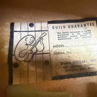 Guild A-350 Stratford 1955 - 1972 - Sunburst Bild 13