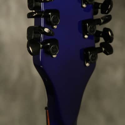 1986 Rickenbacker 620/12 string Midnight Blue BT Black binding + hardware image 19