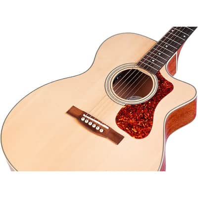 Guild OM-240CE Orchestra Cutaway Acoustic-Electric Guitar Regular Natural image 8