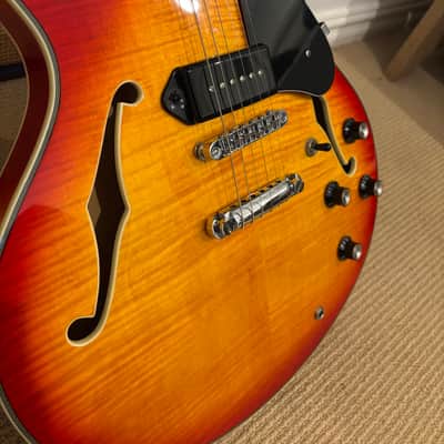 Sire Larry Carlton H7V 2020 - Cherry Sunburst image 6