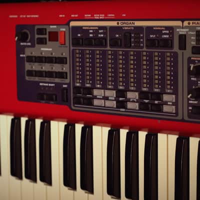 Nord Electro 2 SW73 Semi-Weighted 73-Key Digital Piano 2002 - 2009 - Red image 7
