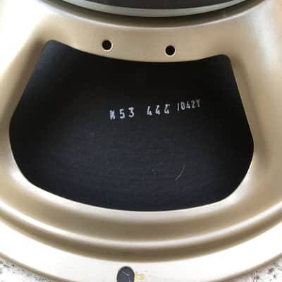 Celestion 90th Anniversary Limited Edition G12-35XC 12" 35-Watt 16 Ohm Replacement Speaker 2010s - Gold image 4