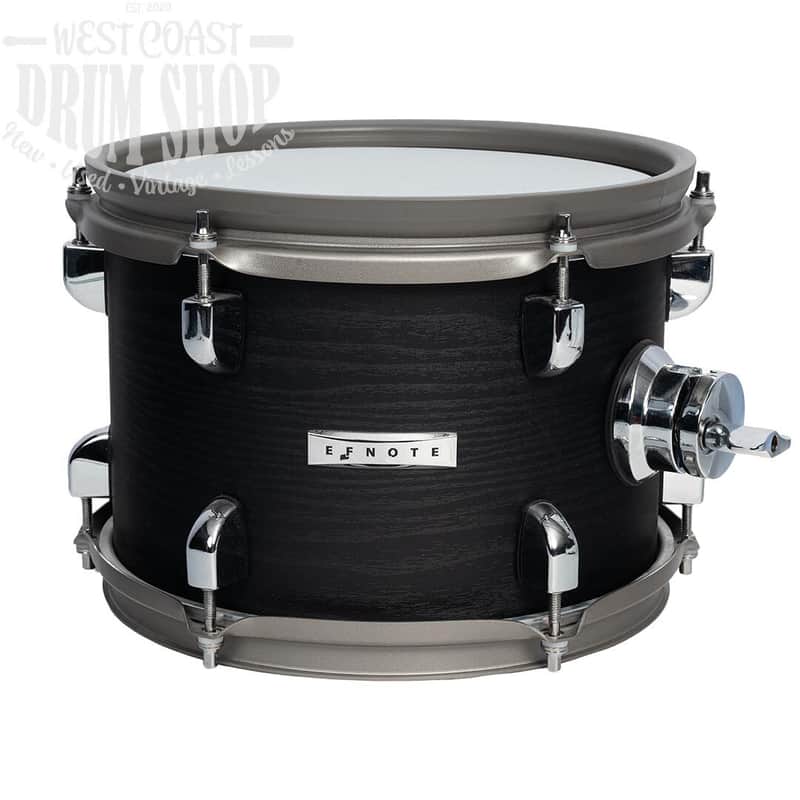 Efnote Rack Tom 10" Full Shell Size: 10 x 7" Shell: Birch 6-ply Black Oak image 1