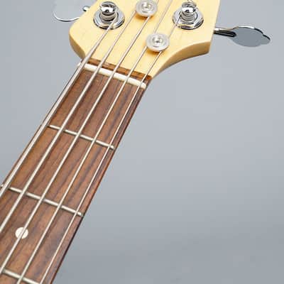 Fender American Professional Jazz Bass V 2017 - Olympic White image 9