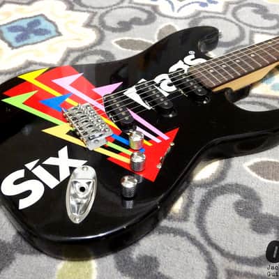 Six Flags Stratocaster Electric Guitar (2000s, Six Flags Logo Finish) image 3