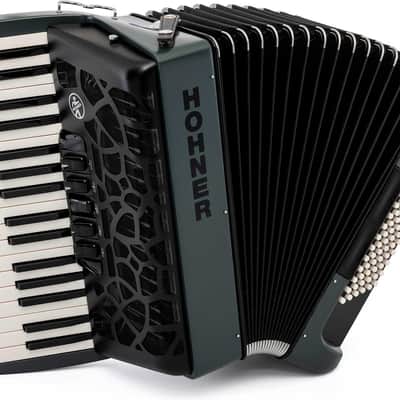 HOHNER BRAVO MYCOLOR III 72 TWILIGHT (RAL 7026) image 1