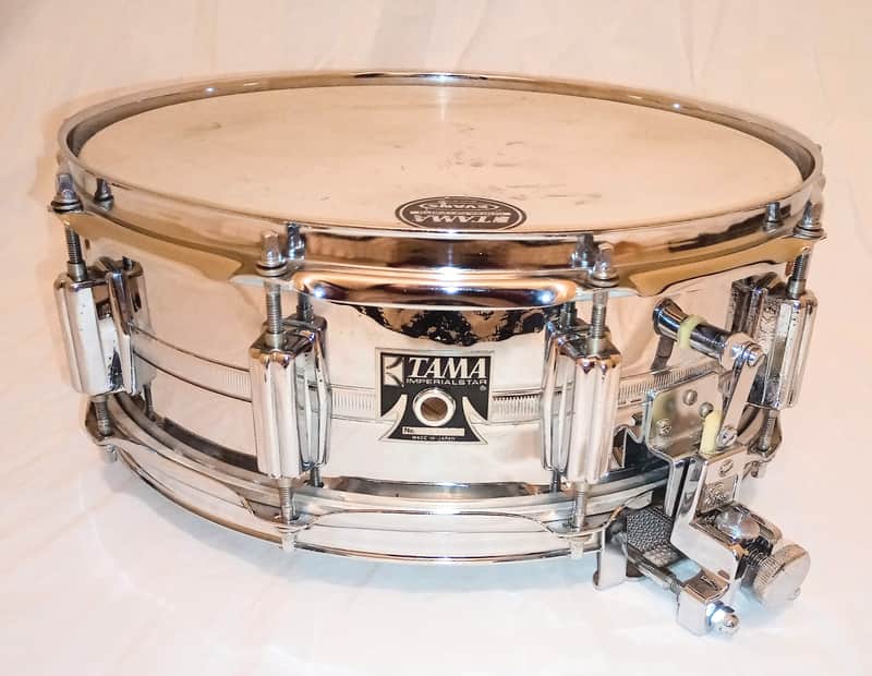 TAMA SUPER RARE 1973 IMPERIALSTAR "KING BEAT" SNARE DRUM - COS - FREE SHIP TO C-USA! image 1