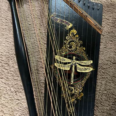 Harp-O-Chord Harp-zither 1899-1904 Black and gold image 10
