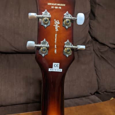 Hofner B-Bass Hi-Series - Sunburst image 6