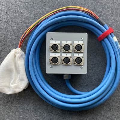Custom 6ch 25 ft XLR sub snake image 1