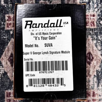 Randall Super V MTS Module for RM100 RM80 RM50 RM20 RM4 Lynchbox! image 5