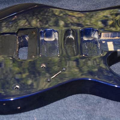 Vintage Ibanez RG370 Blue Basswood Body image 2
