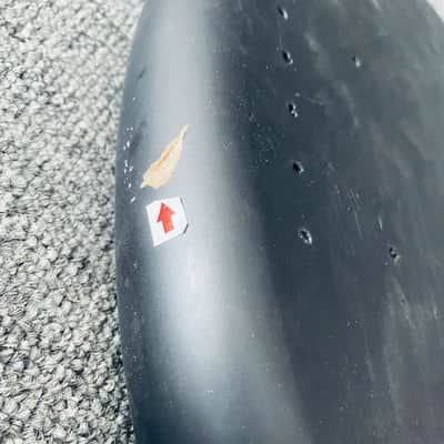 Black Basswood Bass Guitar Body image 4